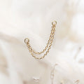 The Double Wolf 18k Gelbgold