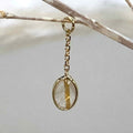The Swan 18k Rutilated Quartz